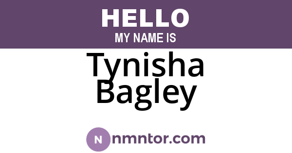 Tynisha Bagley