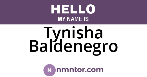 Tynisha Baldenegro