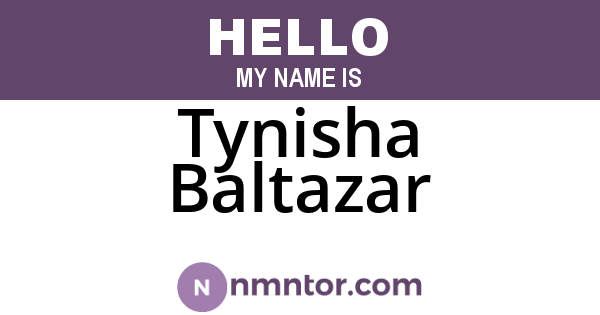 Tynisha Baltazar