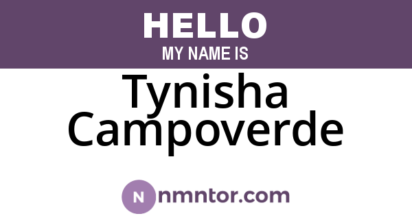 Tynisha Campoverde