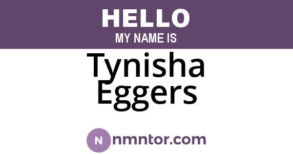 Tynisha Eggers