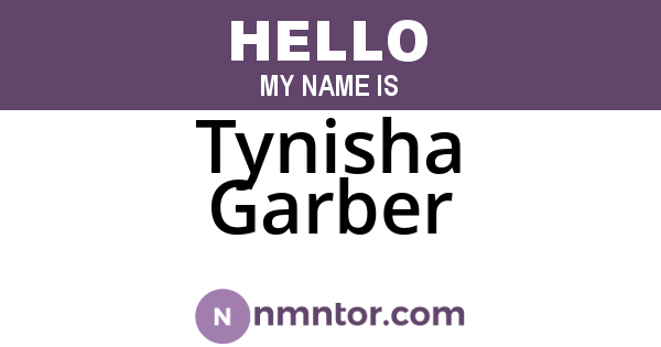 Tynisha Garber