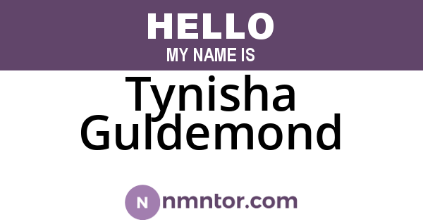 Tynisha Guldemond
