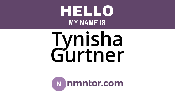 Tynisha Gurtner