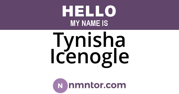 Tynisha Icenogle