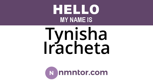 Tynisha Iracheta