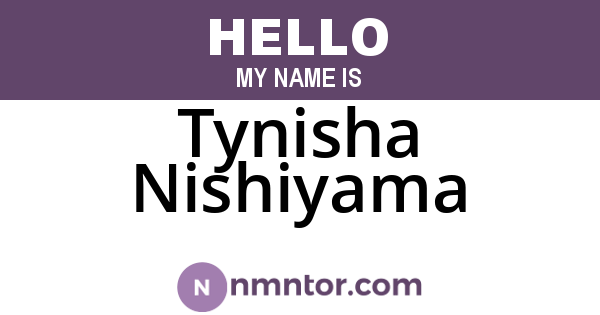 Tynisha Nishiyama