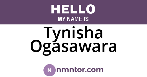 Tynisha Ogasawara