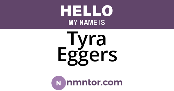 Tyra Eggers