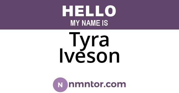 Tyra Iveson