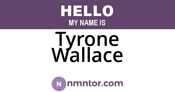 Tyrone Wallace