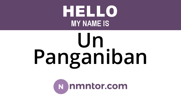 Un Panganiban