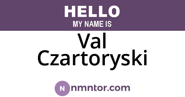 Val Czartoryski