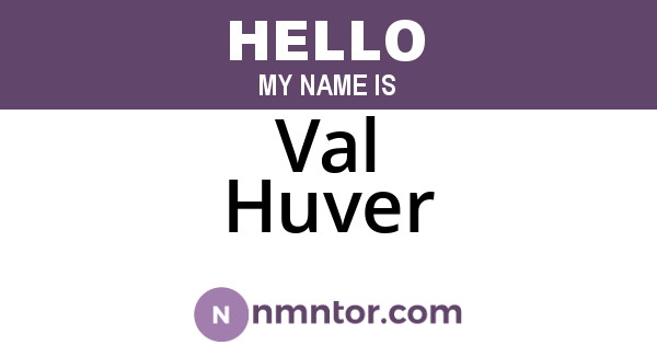 Val Huver
