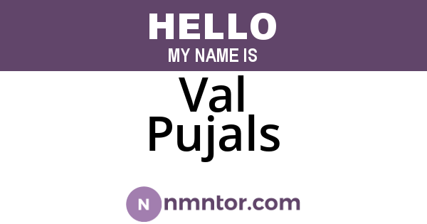 Val Pujals
