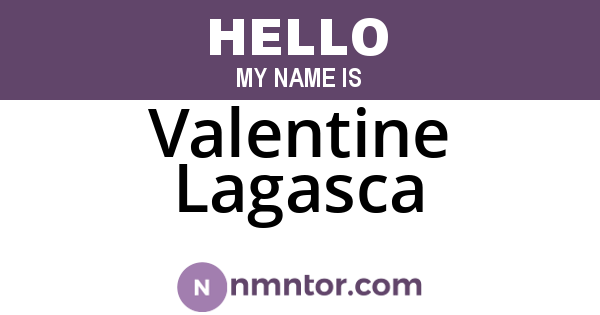 Valentine Lagasca