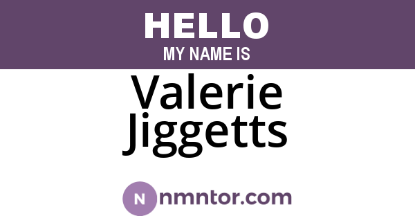 Valerie Jiggetts