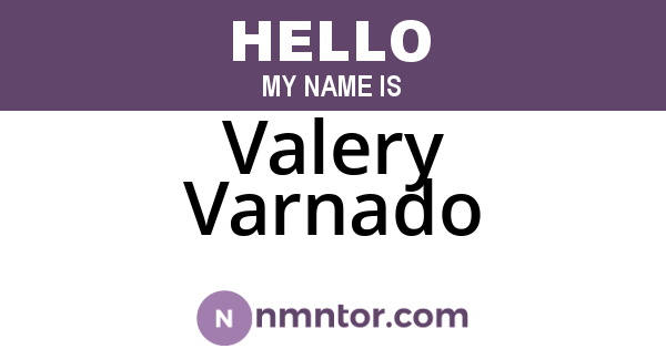 Valery Varnado
