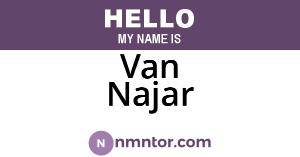Van Najar
