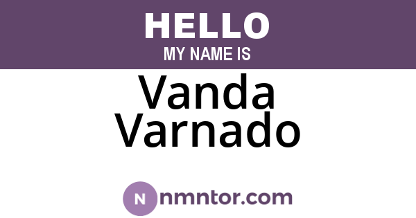Vanda Varnado