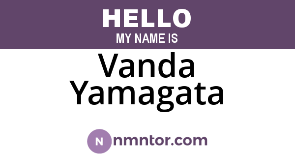 Vanda Yamagata