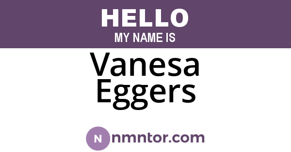 Vanesa Eggers
