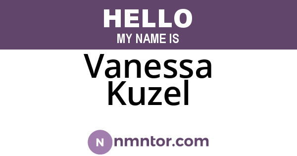 Vanessa Kuzel