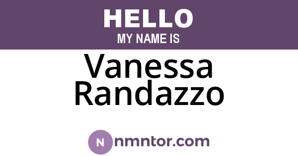 Vanessa Randazzo