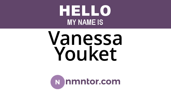 Vanessa Youket