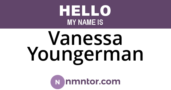 Vanessa Youngerman