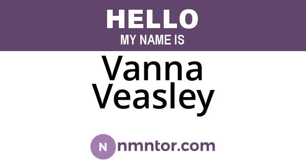 Vanna Veasley