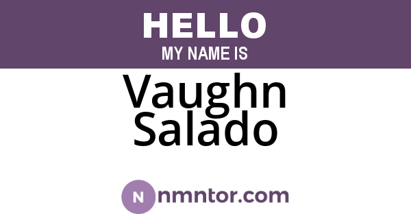 Vaughn Salado