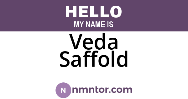 Veda Saffold