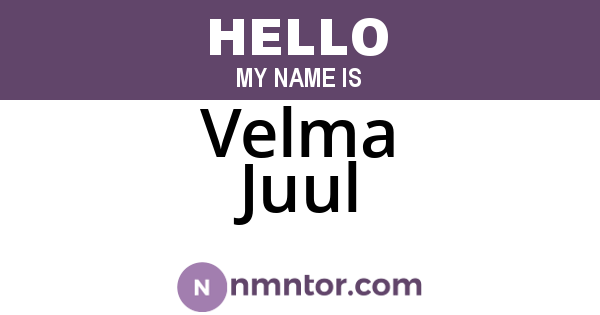 Velma Juul