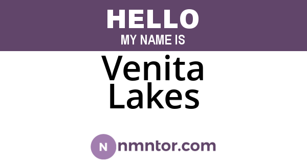 Venita Lakes