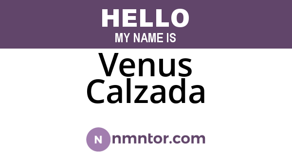 Venus Calzada