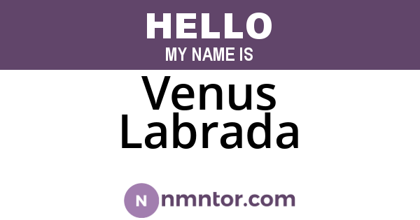 Venus Labrada
