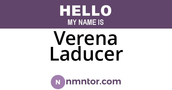 Verena Laducer