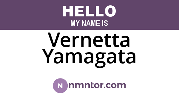 Vernetta Yamagata