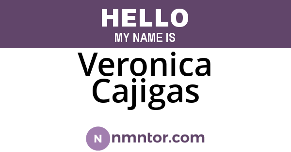 Veronica Cajigas