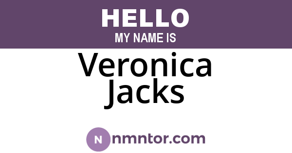 Veronica Jacks