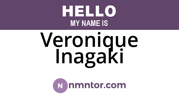 Veronique Inagaki