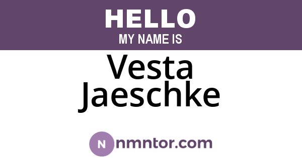 Vesta Jaeschke