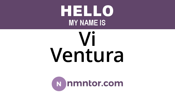 Vi Ventura