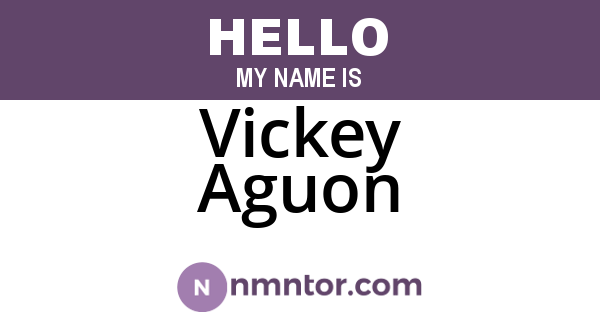 Vickey Aguon