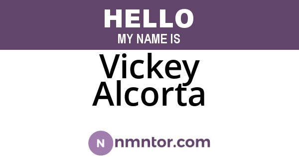 Vickey Alcorta