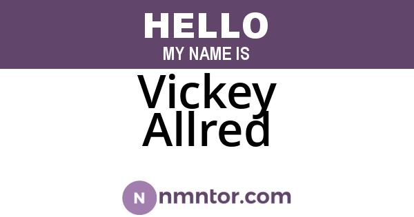 Vickey Allred