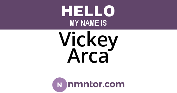 Vickey Arca