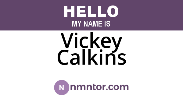 Vickey Calkins