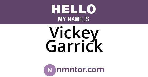 Vickey Garrick
